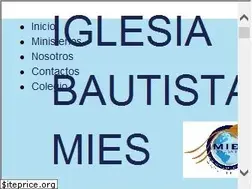 Sites similar to iglesiabautistamies.com