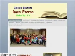Sites similar to iglesiabautistarocaeterna.org