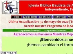 Sites similar to iglesiabiblicabautista.org