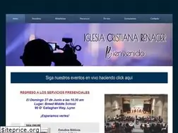 Sites similar to iglesiacristianarenacer.org
