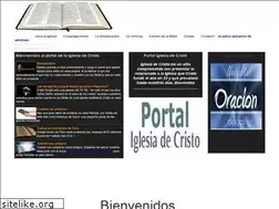 Sites similar to iglesiadecristo.biz