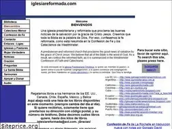 Sites similar to iglesiareformada.com