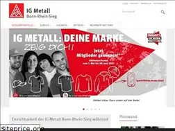 Sites similar to igmetall-bonn-rhein-sieg.de