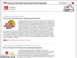 Sites similar to igmetall-eisenach.de