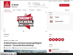 Sites similar to igmetall-koblenz.de