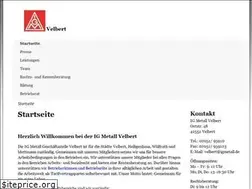 Sites similar to igmetall-velbert.de