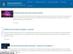 Sites similar to ign-esports.com