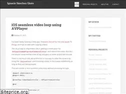 Sites similar to ignaciosanchez.me