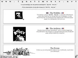 Sites similar to ignatzmouse.net