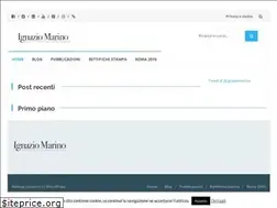 Sites similar to ignaziomarino.it