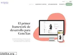 Sites similar to igniaframework.com