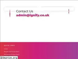 Sites similar to ignify.co.uk