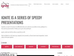 Sites similar to ignitetalks.io