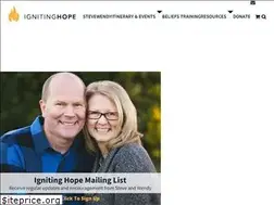 Sites similar to ignitinghope.com