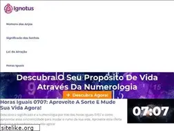 Sites similar to ignotus.com.br