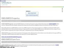 Sites similar to ignou4u.in