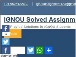Sites similar to ignouassignments.in