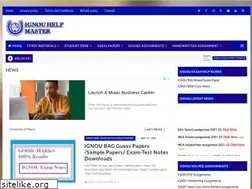 Sites similar to ignouhelpmaster.com