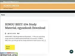 Sites similar to ignouindia.in