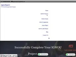 Sites similar to ignoureports.com