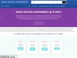 Sites similar to ignousolveassignment.com