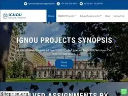 Sites similar to ignousolvedprojects.in