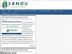 Sites similar to ignousupport.in