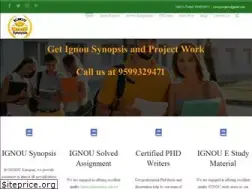 Sites similar to ignousynopsis.com