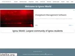 Sites similar to ignouworld.com
