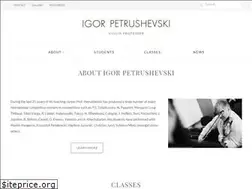 Sites similar to igor-petrushevski.com