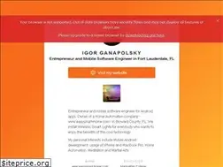 Sites similar to igorganapolsky.com