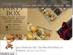 Sites similar to igors-pastry.com