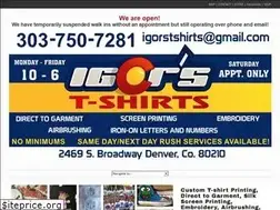 Sites similar to igorstshirts.com