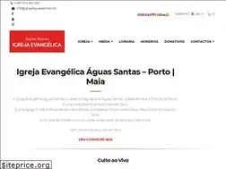 Sites similar to igrejaaguassantas.net