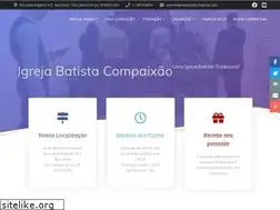 Sites similar to igrejabatistacompaixao.com