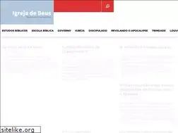 Sites similar to igrejadedeus.com.br