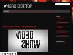 Sites similar to igrolist.top