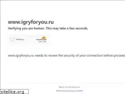 Sites similar to igryforyou.ru