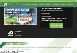 Sites similar to igshpa.org