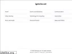 Sites similar to igstories.net