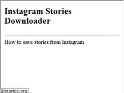 Sites similar to igstory.net