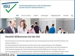 Sites similar to igu.de