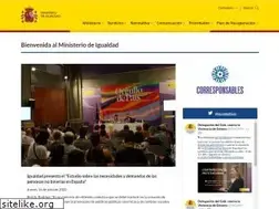 Sites similar to igualdad.gob.es