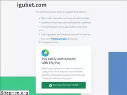 Sites similar to igubet.com