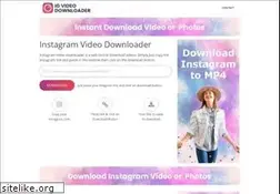 Sites similar to igvideodownloader.com