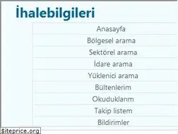Sites similar to ihalebilgileri.com
