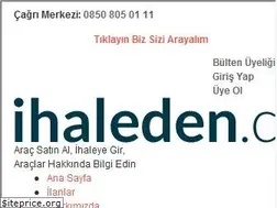 Sites similar to ihaleden.com