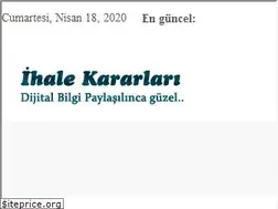 Sites similar to ihalekararlari.com