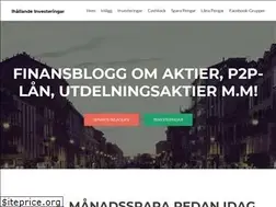 Sites similar to ihallandeinvest.se