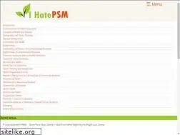 Sites similar to ihatepsm.com